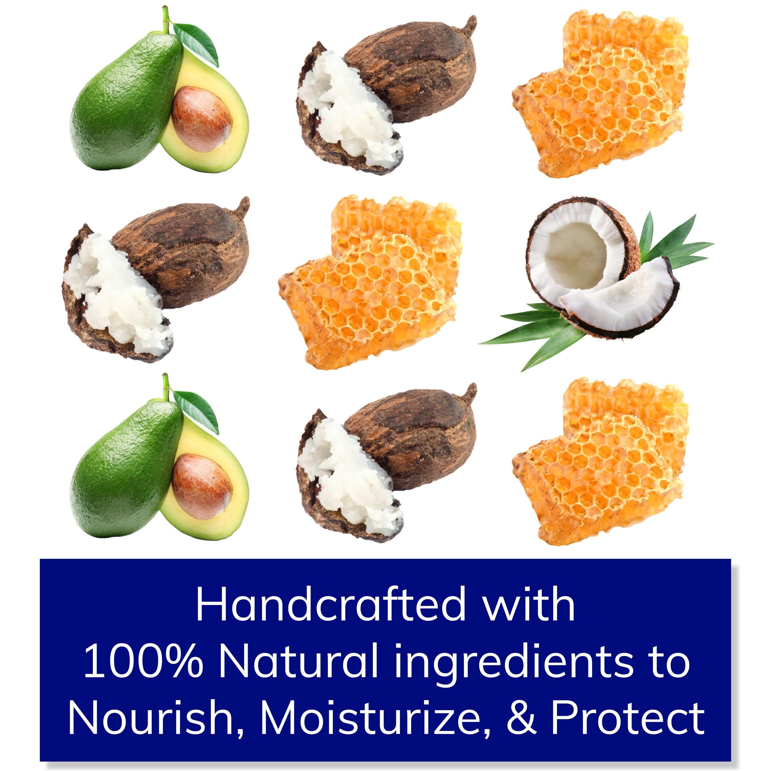 Ktchn Apothecary 100% Natural Ultra-Hydrating Lip Balm & Conditioner-in-1 | Hydrate & Soften Dry/Chapped Lips | Silky Smooth, Never Waxy | Men & Women | Pack of 2